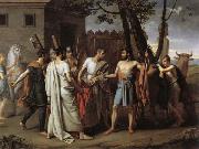 Juan Antonio Ribera Y Fernandez Cincinnatus Leaving the Plough to Bring Law to Rome oil painting reproduction